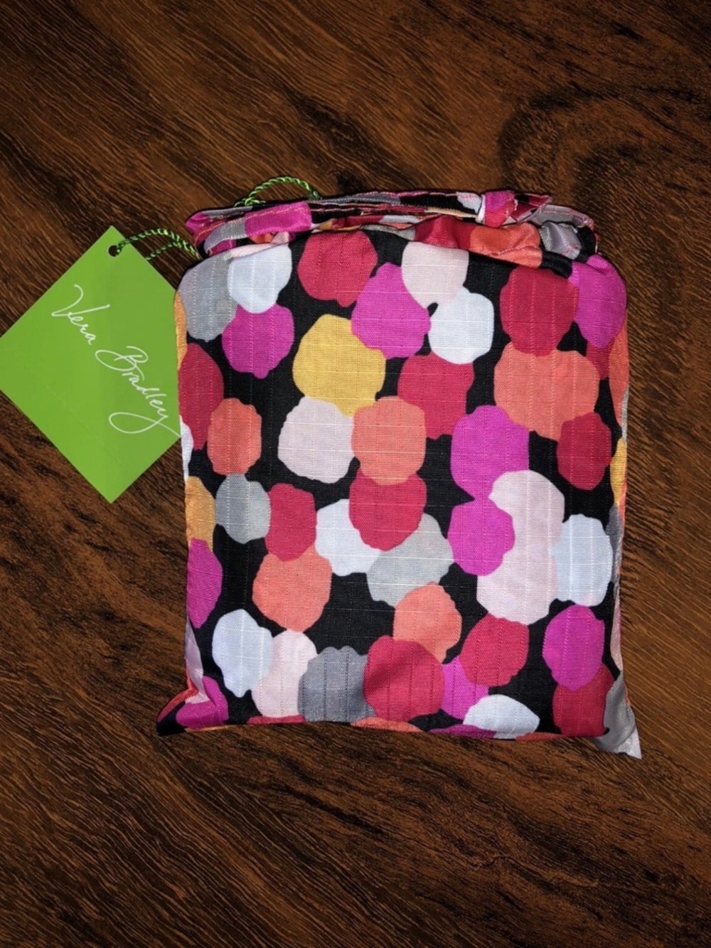 NWT Vera Bradley 2-Pc Packable Shopper Tote Set — Pixie Confetti & Marrakesh